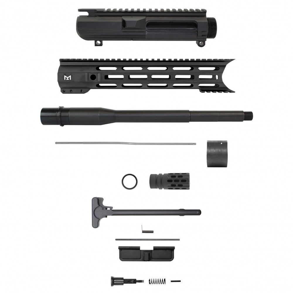 AR-10 / LR-308 13.5'' Barrel 12'' M-LOK Handguard | Pistol Upper Build UPK53 [ASSEMBLED]