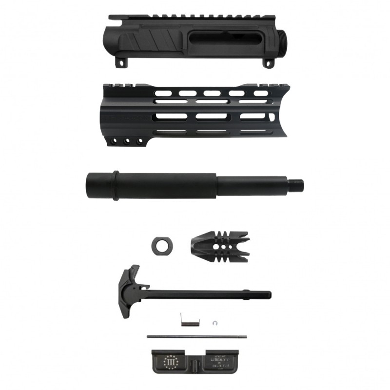 AR-9 mm 7.5'' BARREL 7'' M-LOK HANDGUARD | PISTOL UPPER BUILD UPK65 [ASSEMBLED]