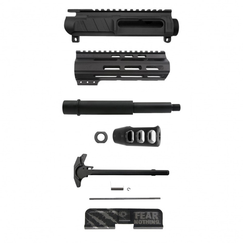 AR-9mm 7.5'' Barrel 7'' M-LOK Handguard | Pistol Upper Build UPK66 [ASSEMBLED]