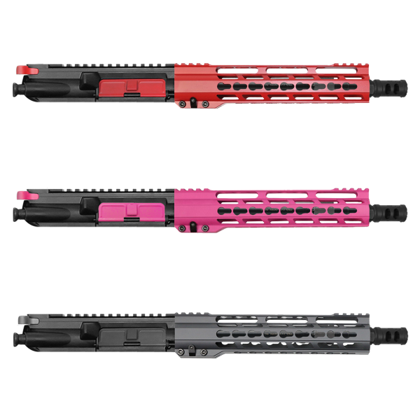 CERAKOTE BUNDLE OPTION| AR-15.223/5.56 10.5'' Barrel 10'' Key-Mod Handguard | Pistol Upper Build UPK71 [ASSEMBLED]