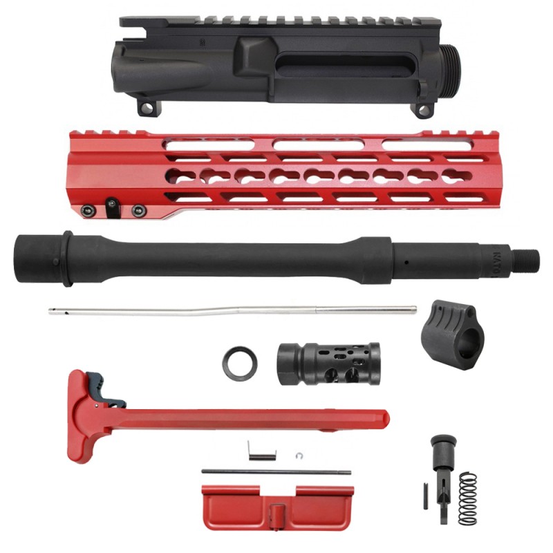 CERAKOTE BUNDLE OPTION| AR-15.223/5.56 10.5'' Barrel 10'' Key-Mod Handguard | Pistol Upper Build UPK71 [ASSEMBLED]