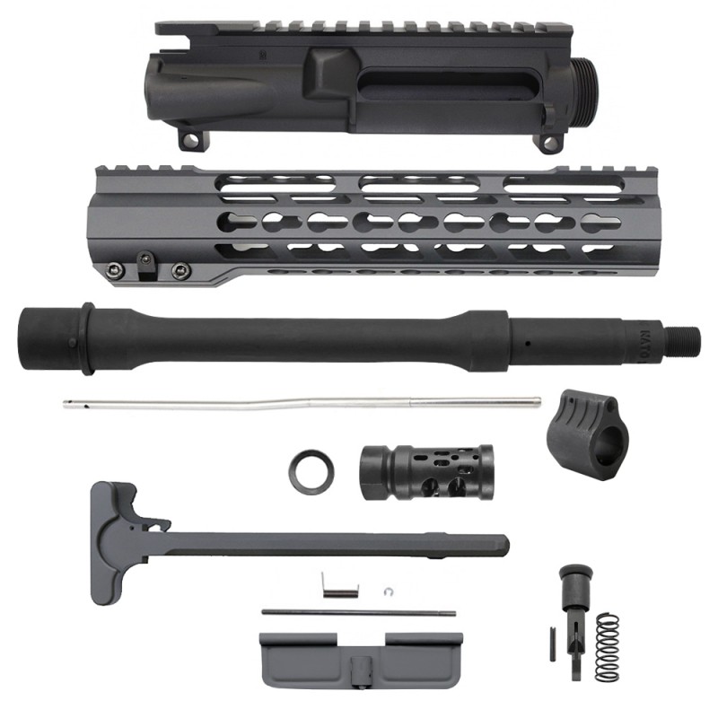 CERAKOTE BUNDLE OPTION| AR-15.223/5.56 10.5'' Barrel 10'' Key-Mod Handguard | Pistol Upper Build UPK71 [ASSEMBLED]
