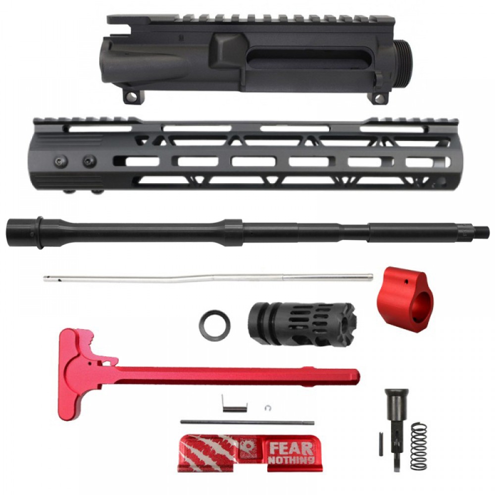 AR-15 .223/5.56 16" Barrel 12" Keymod Handguard | Carbine Upper Build UPK73 [ASSEMBLED]