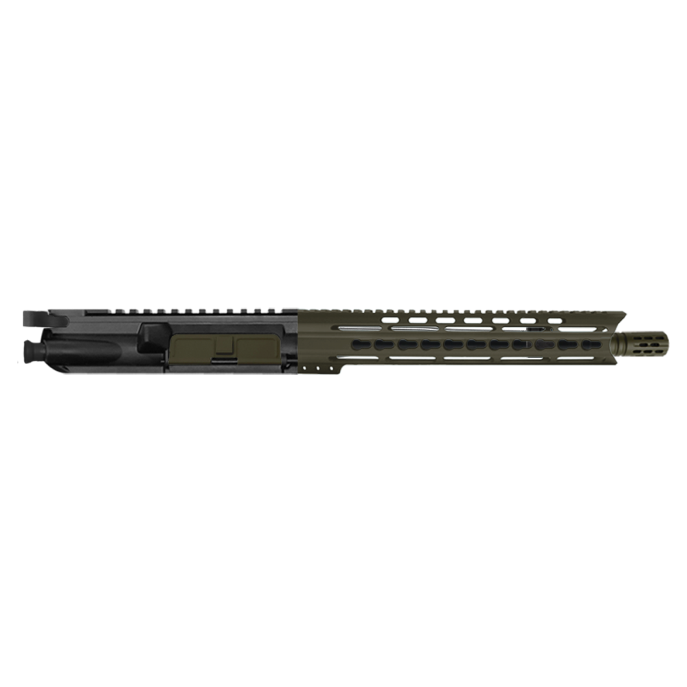 AR-15 5.56 10.5'' Barrel W/ 10'' Key Mod Handguard| Pistol Upper Build UPK74 [ASSEMBLED]