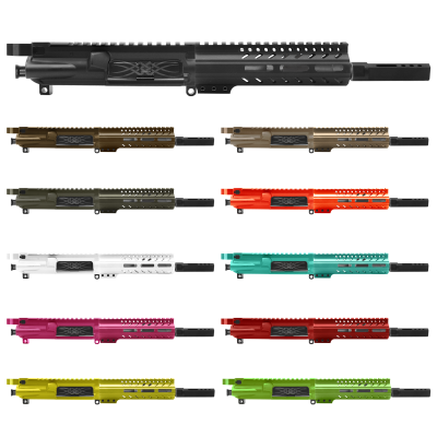 AR-15 5.56 7.5'' Barrel W/ 7'' M Lok Handguard| Pistol Upper Build UPK76 [ASSEMBLED]