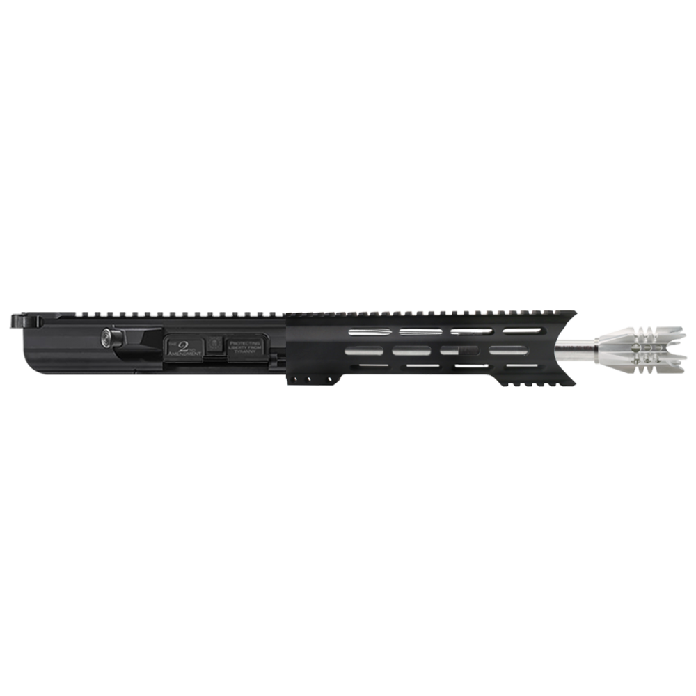 AR-10 / LR-308 12'' Stainless Steel Barrel 10'' M Lok Handguard | Pistol Upper Build UPK82 [ASSEMBLED]