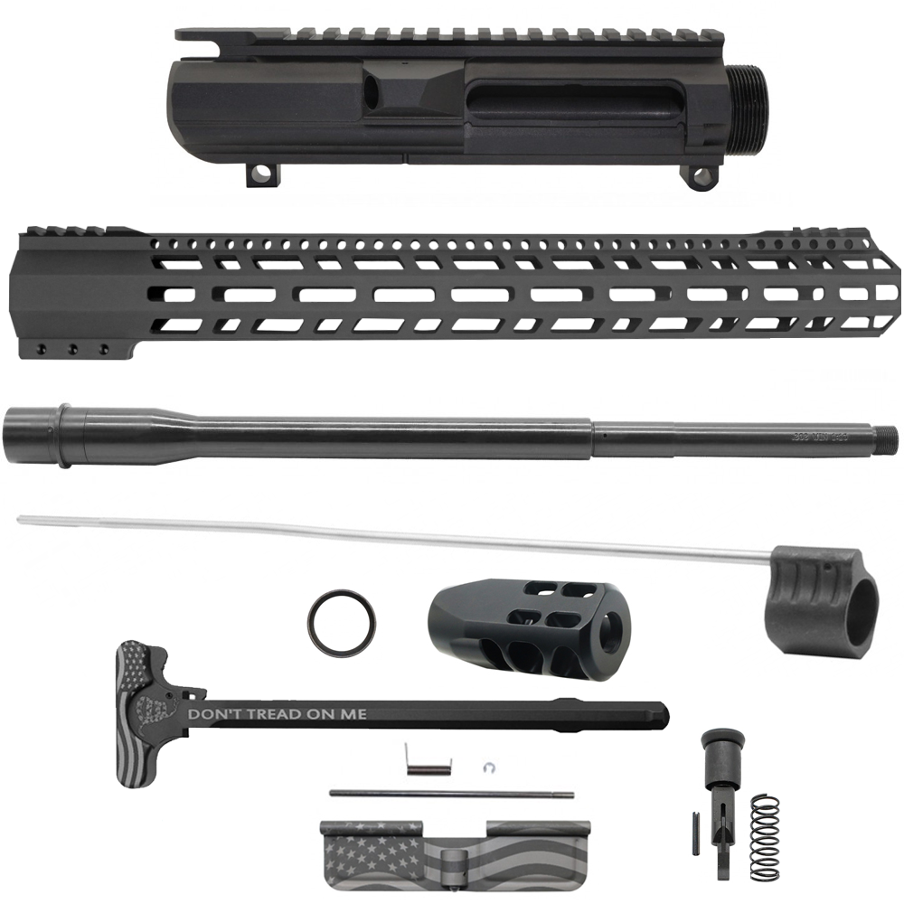 AR-10 / LR-308 20'' Steel Barrel 18” M Lok Handguard| Carbine Upper Build UPK86 [ASSEMBLED]