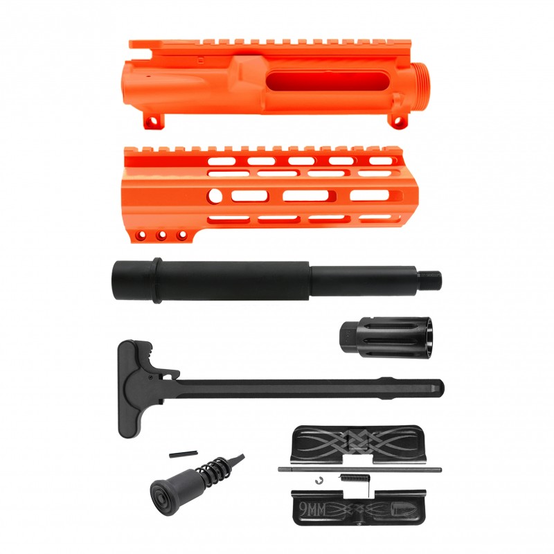 AR-9mm 7.5'' BARREL 7'' M LOK HANDGUARD| Pistol UPPER BUILD UPK94 [ASSEMBLED]