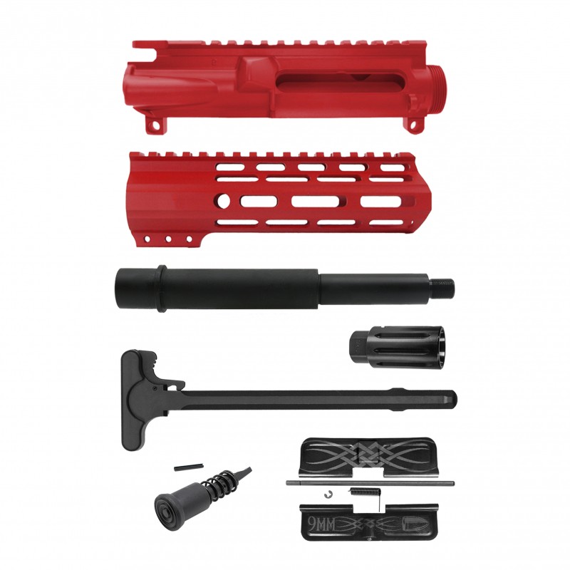 AR-9mm 7.5'' BARREL 7'' M LOK HANDGUARD| Pistol UPPER BUILD UPK94 [ASSEMBLED]