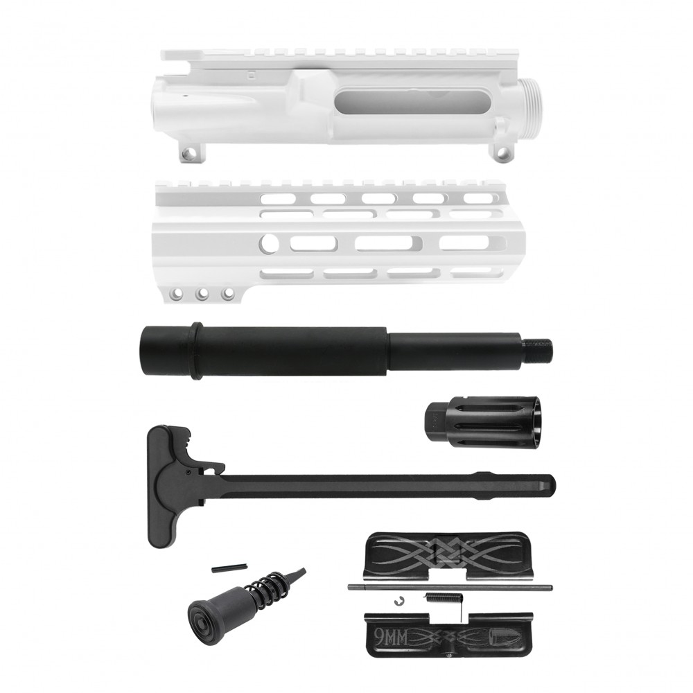 AR-9mm 7.5'' BARREL 7'' M LOK HANDGUARD| Pistol UPPER BUILD UPK94 [ASSEMBLED]