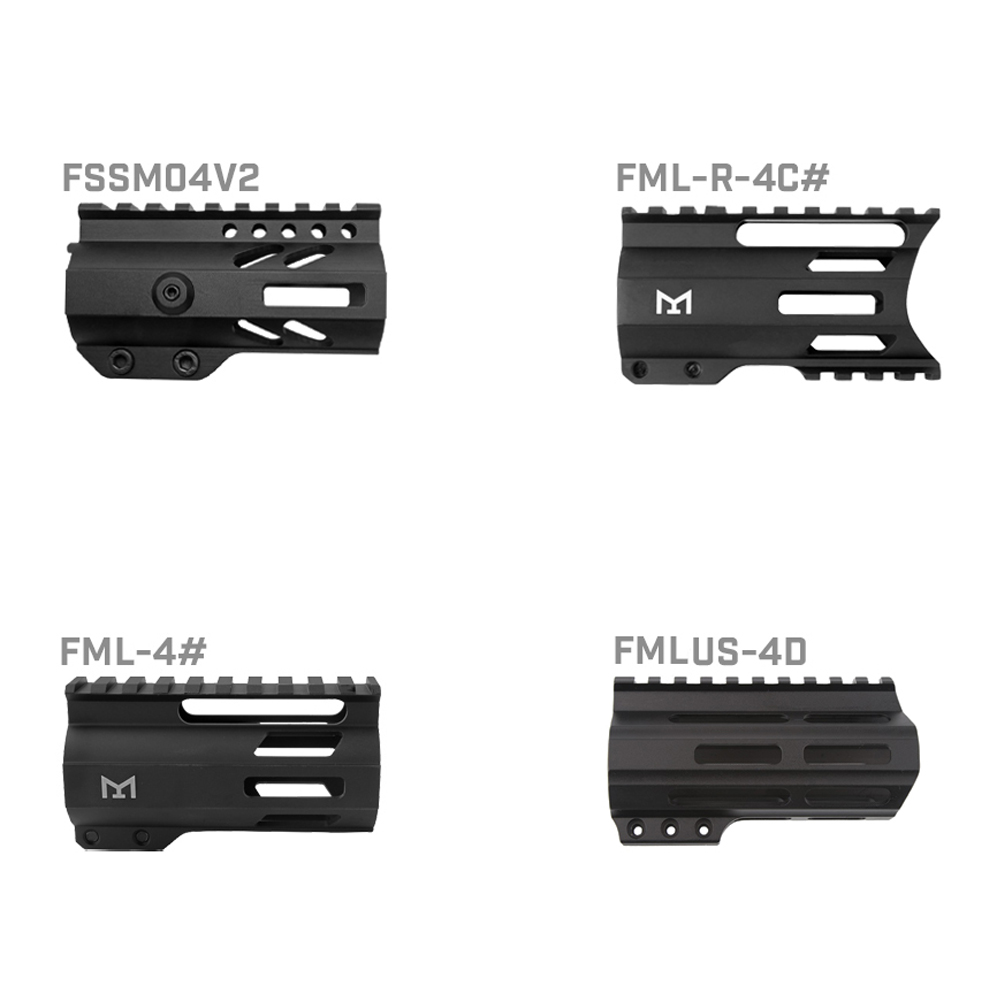 AR-15 .223/5.56 5" Barrel W/ 4" Handguard M Lok Options| PISTOL UPPER BUILD UPK95 [ASSEMBLED]