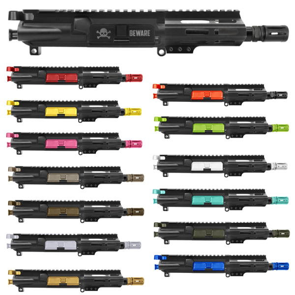 AR-15 .223/5.56 5" Barrel W/ 4" Handguard M Lok| PISTOL UPPER BUILD UPK96 [ASSEMBLED]
