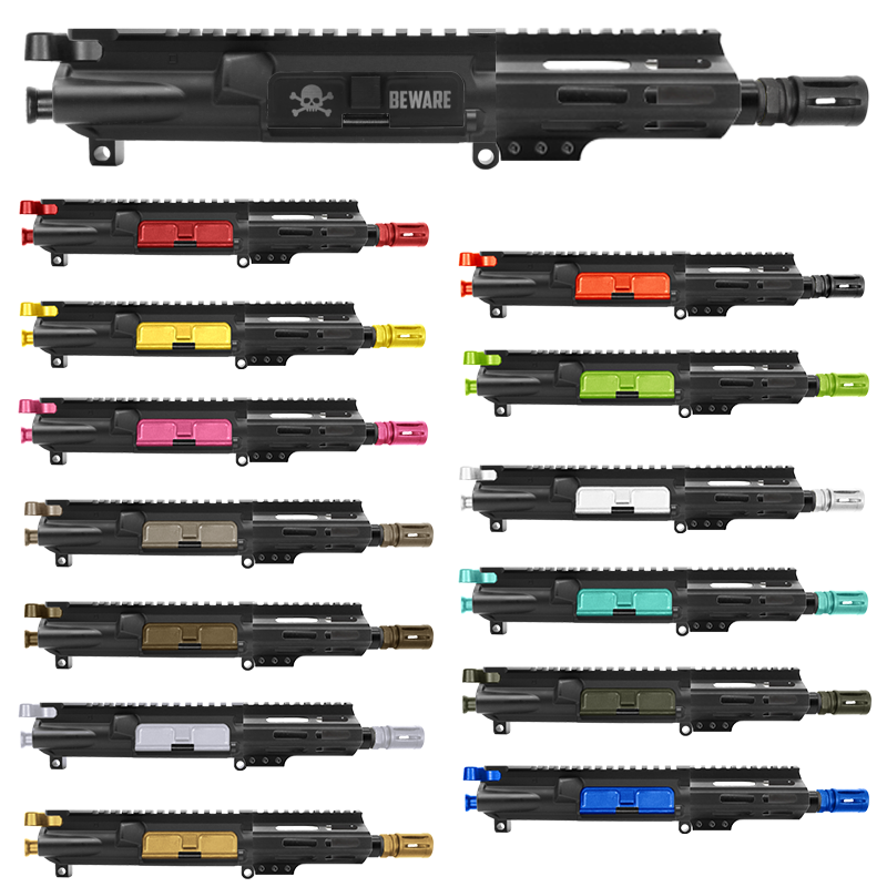 AR-15 .223/5.56 5" Barrel W/ 4" Handguard M Lok| PISTOL UPPER BUILD UPK96 [ASSEMBLED]