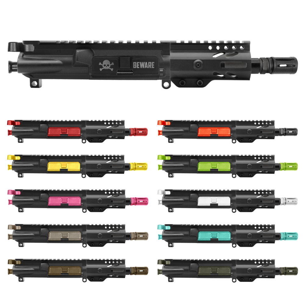 AR-15 .223/5.56 5" Barrel W/ 4" Handguard M Lok| PISTOL UPPER BUILD UPK96 [ASSEMBLED]