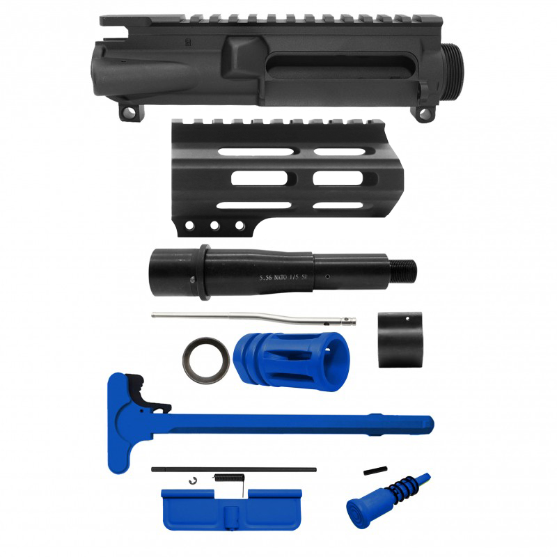 AR-15 .223/5.56 5" Barrel W/ 4" Handguard M Lok| PISTOL UPPER BUILD UPK96 [ASSEMBLED]