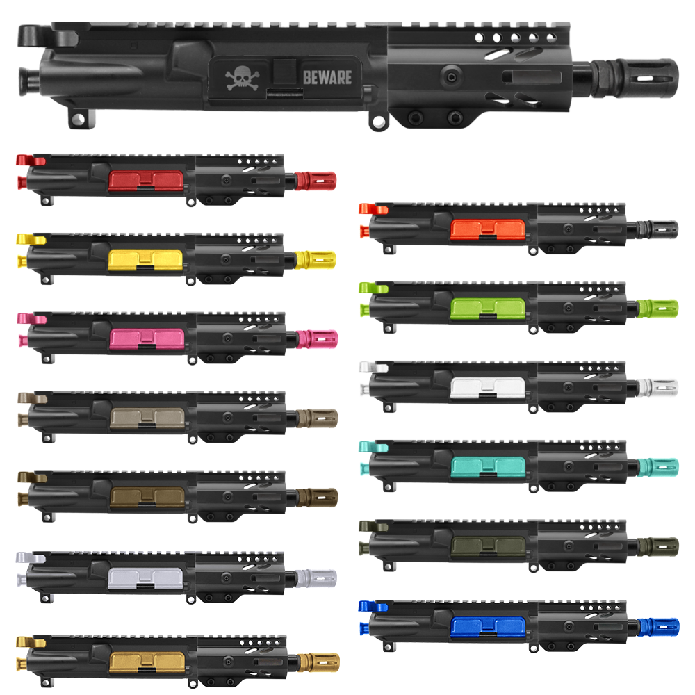 AR-15 .223/5.56 5" Barrel W/ 4" Handguard M Lok| PISTOL UPPER BUILD UPK96 [ASSEMBLED]