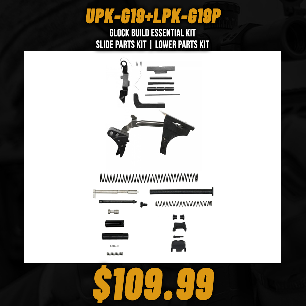Glock Build Essential Kit | Slide Parts Kit| Lower Parts Kit 