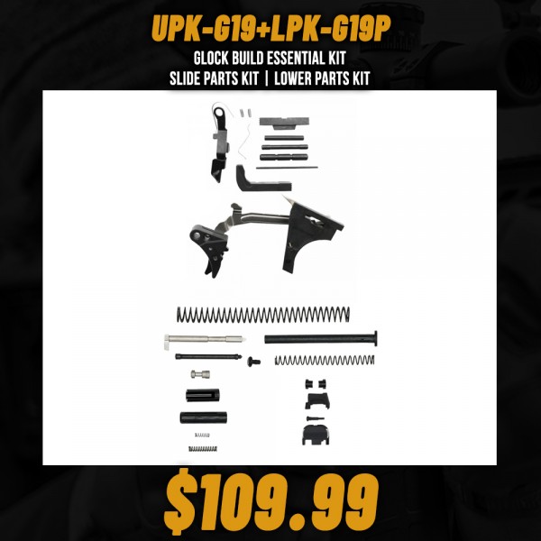 Glock Build Essential Kit | Slide Parts Kit| Lower Parts Kit 