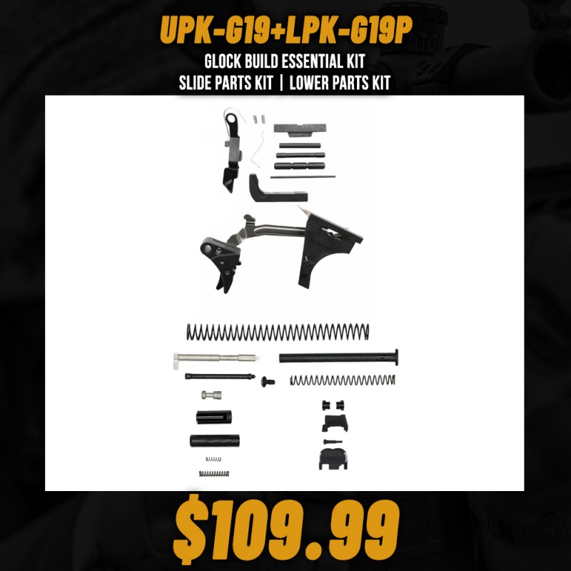 Glock Build Essential Kit | Slide Parts Kit| Lower Parts Kit 