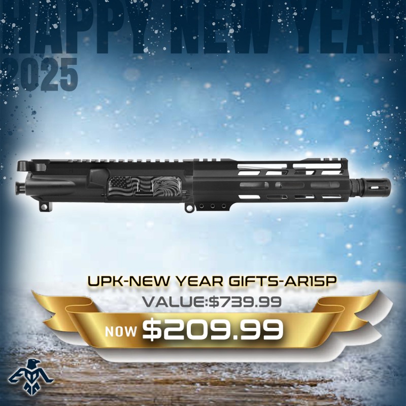 AR-15 5.56 7'' Barrel 7'' Handguard | Pistol Upper Build UPK NEW YEAR GIFTS [ASSEMBLED]