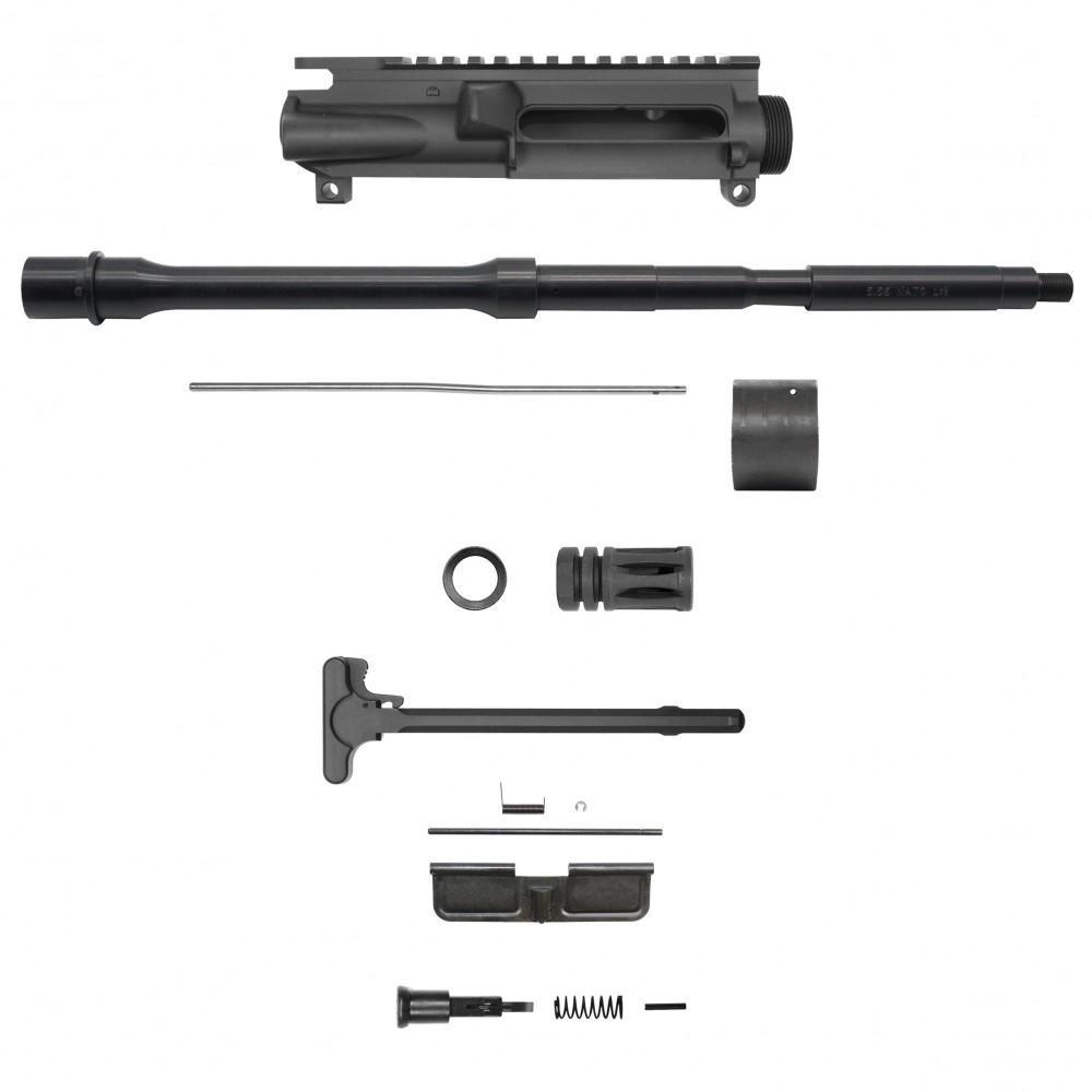AR-15 5.56 16'' Barrel W/ 10'' 12'' 15'' M-Lok Handguard option | Carbine Upper Build UPK40 [ASSEMBLED]
