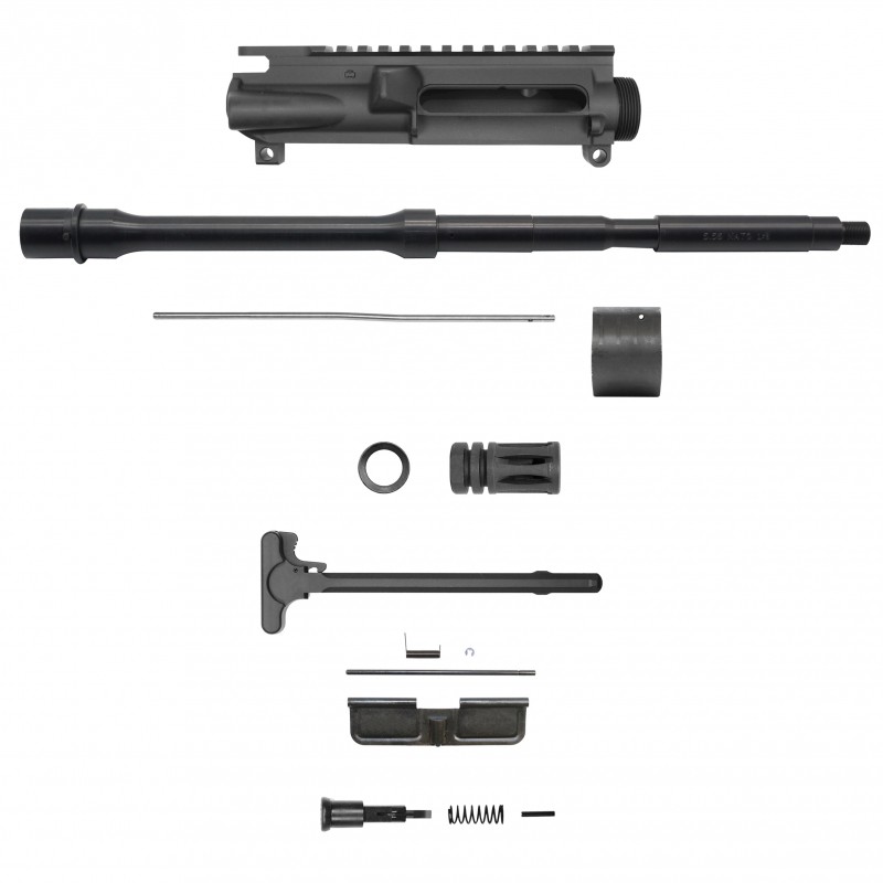 AR-15 5.56 16'' Barrel W/ 12'' 15'' Keymod Handguard option | Carbine Upper Build UPK5 [ASSEMBLED]