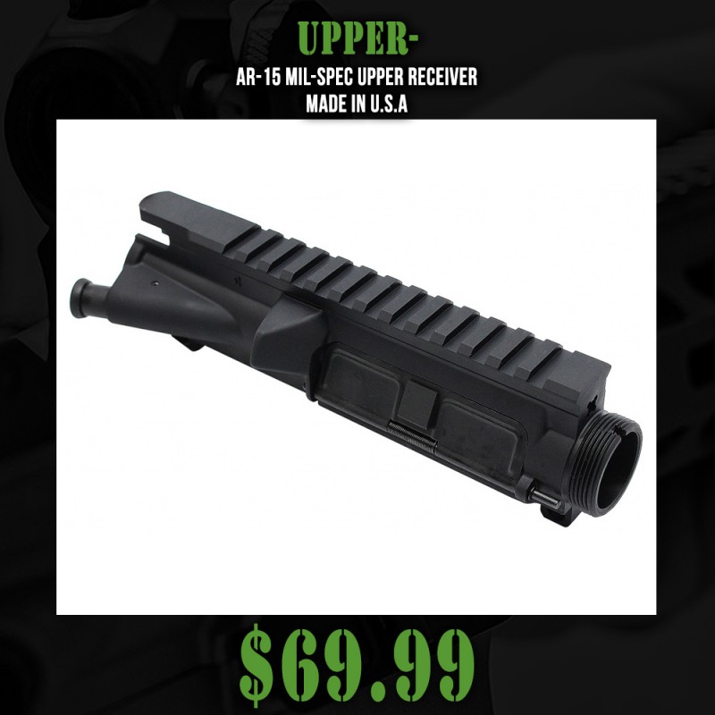 AR-15 Mil-Spec Upper Receiver |Made In U.S.A