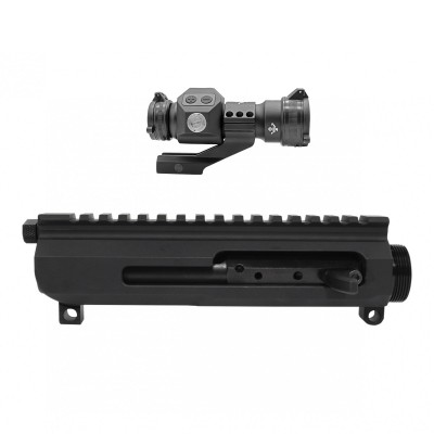 AR-15 Side Charging Upper Receiver Assembly W/ 5" Red Dot