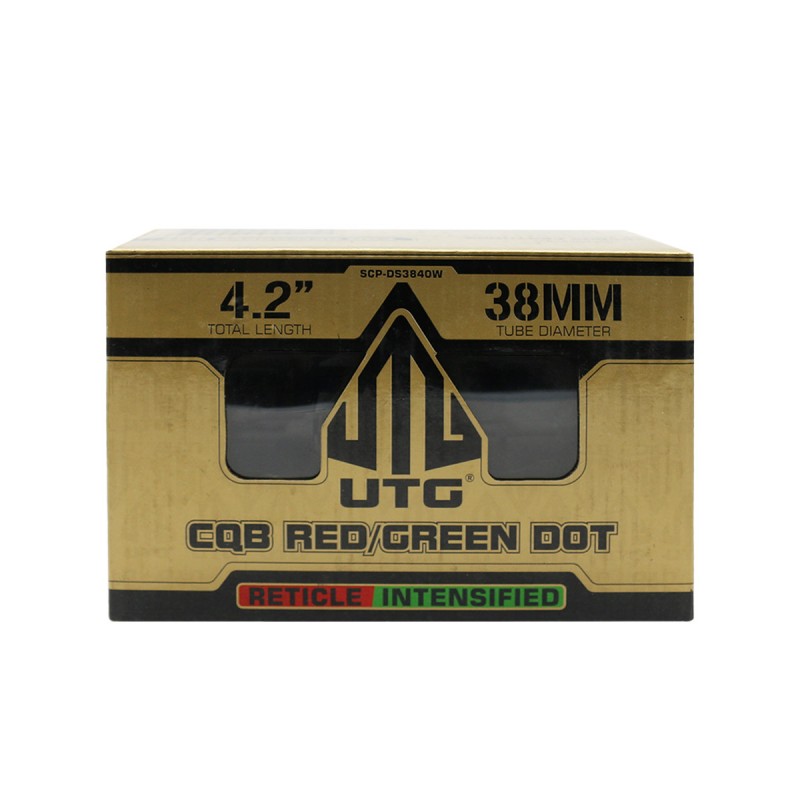 UTG 4.2" CQB Red and Green Dot With Quick Detach Mount 