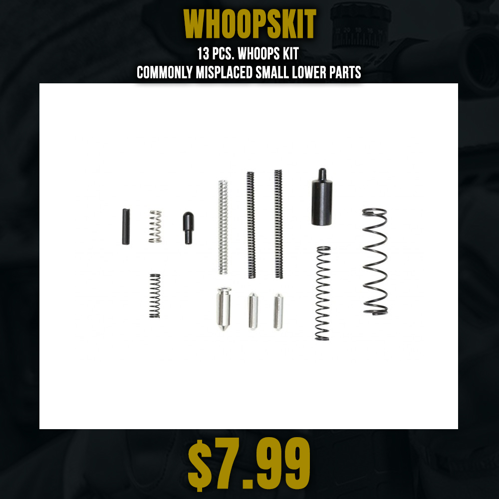 13 Pcs. Whoops Kit - Commonly Misplaced Small Lower Parts