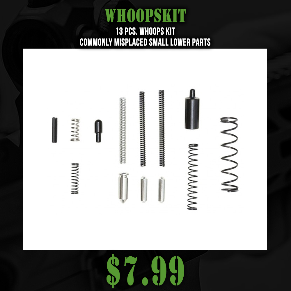 13 Pcs. Whoops Kit - Commonly Misplaced Small Lower Parts