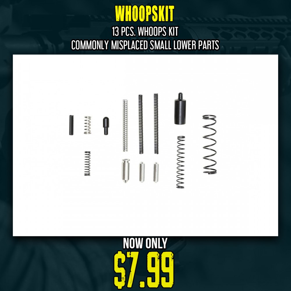13 Pcs. Whoops Kit - Commonly Misplaced Small Lower Parts