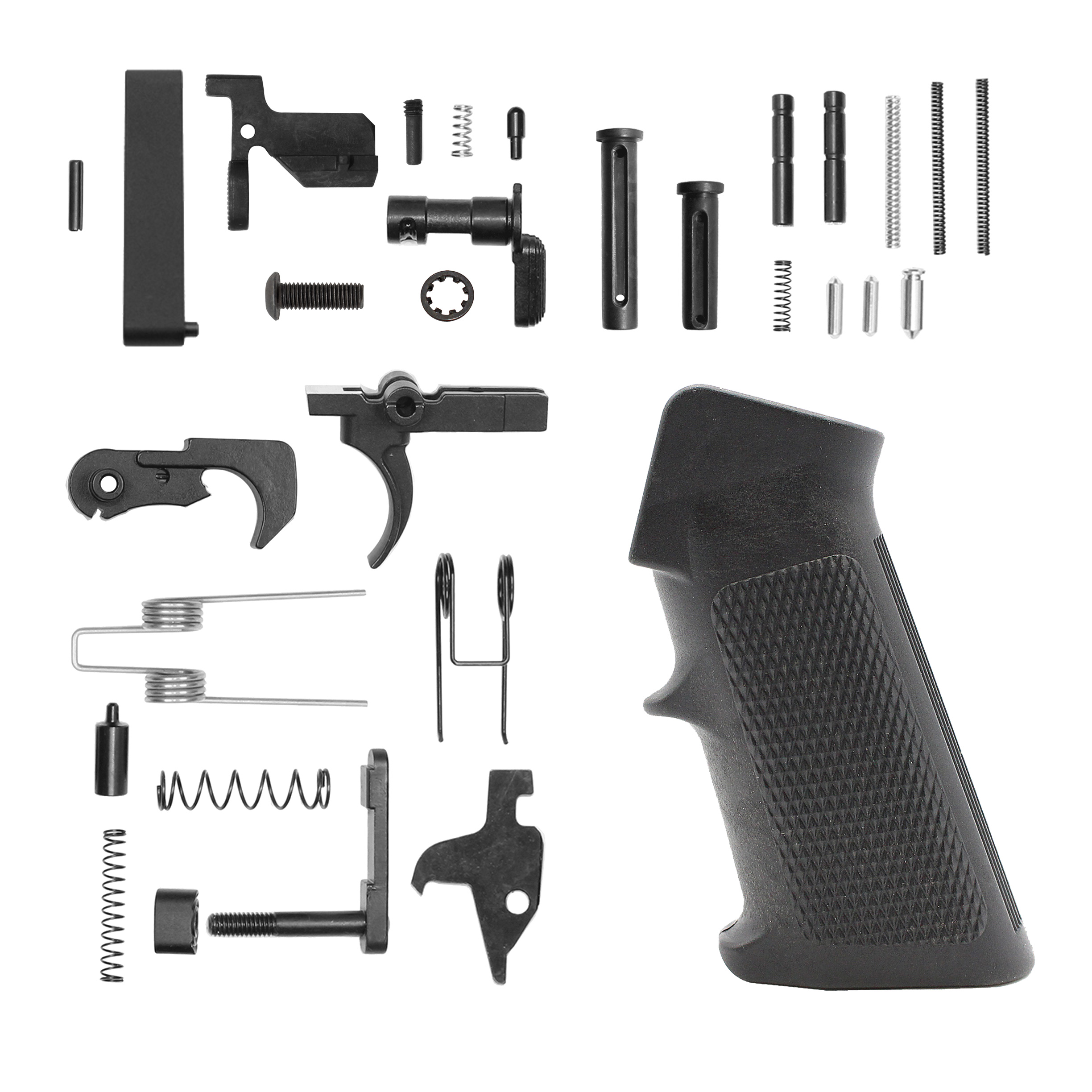 AR-10 / LR-308 Standard Lower Build Kit W/ SOPMOD Carbine Stock Buttstock |-img-3